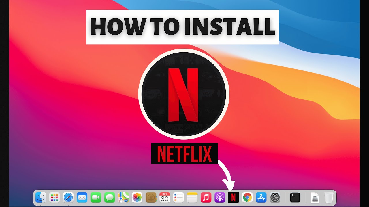 netflix desktop application for mac